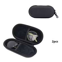 1pc Solid Color Portable Glasses Storage Bag, Sturdy Shape With Smooth Opening And Closing, Compact And Easy To Store, Can Hold Fashion Glasses And Eyeglasses, Convenient For Commuting And Travel, Simple And Versatile, Suitable As A Gift - Multicolor - View 10