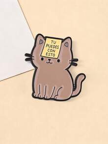 Limited-Edition English Slogan Charm Set - CELL-FIE. Features Cute Animal Accessories Such As Cells, Tired Unicorns, And Funny Flame Ducks. - Multicolor - View 8