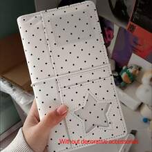 Notebook Suitable, Featuring 256 Pages Of A Cute Design, With A Heart-Shaped Leather Cover, Ideal For Writing. A5 Softcover Notebook Perfect For Work,Back To School Supplies, School Stuff, First Day Of School - Multicolor - View 6