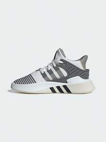 Adidas Spring/Summer Unisex Mesh Athletic Shoes, Retro Mid-Top Sports Casual Sneakers For Men And Women JI4274 - White/Plain Gray/Gray - View 1
