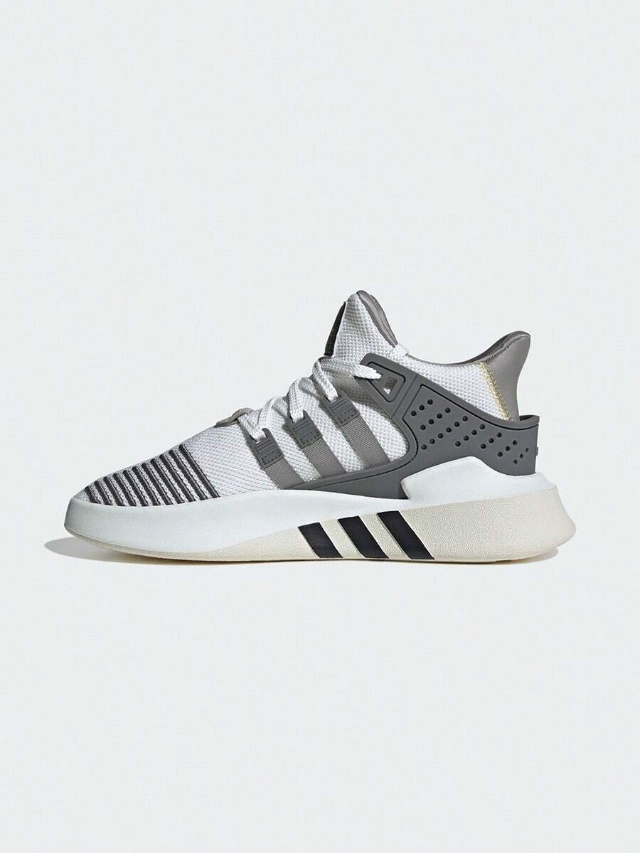 Adidas Spring/Summer Unisex Mesh Athletic Shoes, Retro Mid-Top Sports Casual Sneakers For Men And Women JI4274 - White/Plain Gray/Gray - View 1