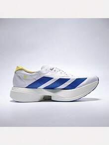 Adidas Unisex ADIZERO ADIOS PRO 4 M Running Shoes Low-Top KI9388 - Blue and White - View 2