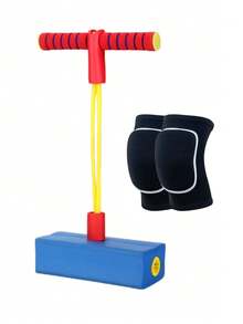 1pc Brinquedo de salto de sapo de espuma para crianças, bastão de treinamento sensorial de mola saltitante, brinquedos ao ar livre para meninos com mais de 6 anos, chapéus de salto de pogo de espuma para meninas, brinquedos ao ar livre para crianças, brinquedos divertidos para meninas - Multicolorido - Ver 22