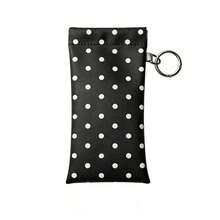 1pc Cute Wave Glasses Pouch, Portable Auto-Closing Spring Clip Eyeglass Case With Built-In Lens Cloth, For Portable Glasses Storage And Protection,Bedroom Room Decor,Back To School - Multicolor - View 12