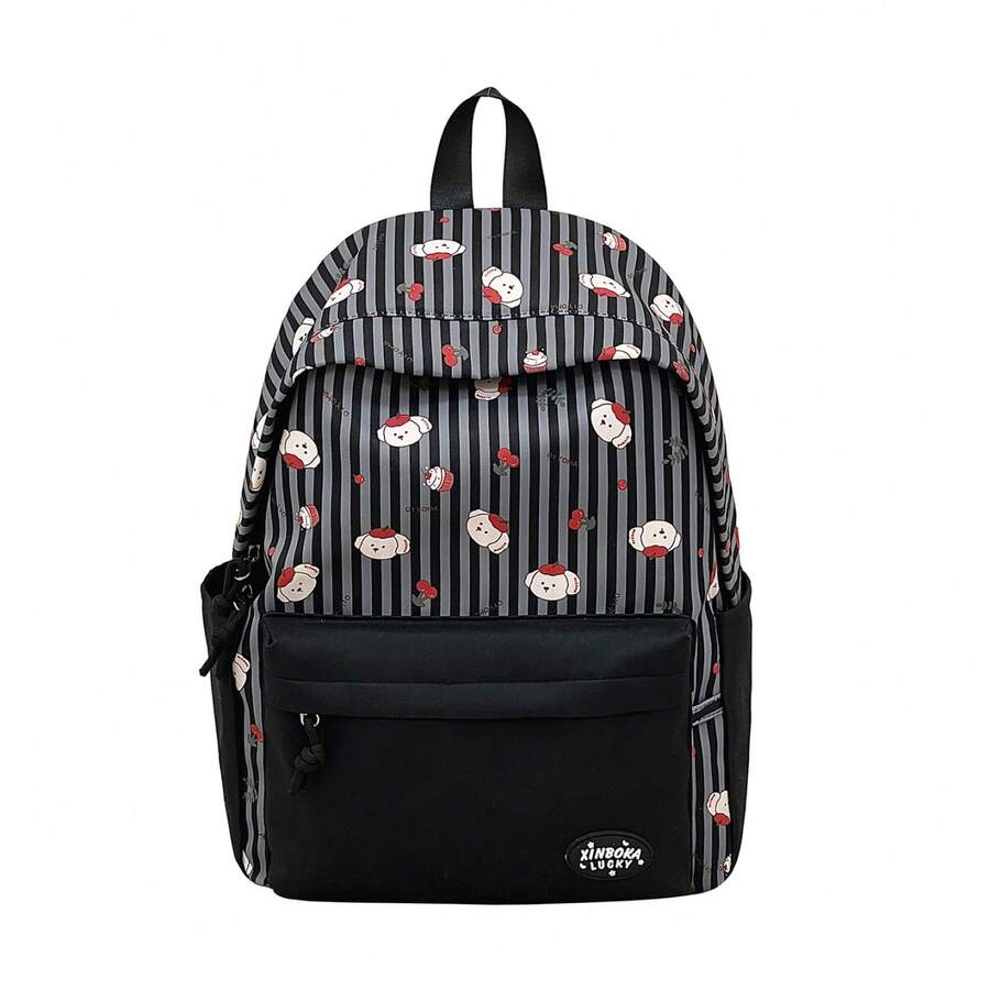 LECEY Mochila casual versátil de gran capacidad - Negro - Ver 1