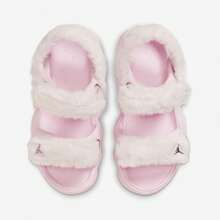 Nike Jordan Deja Comfortable, Soft, And Lightweight Beach Sandals For Women, Pink And White - Pink - View 3