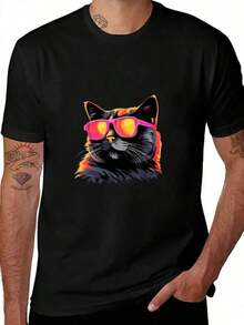 100% Pure  Unisex T-Shirt, All Season Casual Tee, Football Season Inspired Style, Ideal For Dating Street School Daily Wear - Negro - Ver 1