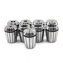 9pcs Lathe Chuck Tool Collet Chuck For CNC ER32 Collet Set And Wrench - Silver - View 6
