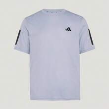 Adidas Summer New TR-ES TEE 3S Men's 3-Stripe Sports Running Crew Neck Short Sleeve T-Shirt - Light Silver - View 6