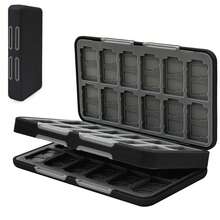 ONETIAOLONG Caja de almacenamiento con 48 ranuras para tarjetas de juego y 96 ranuras para tarjetas Micro SD, compatible con Switch, Switch Lite/OLED/NS - Ver 1