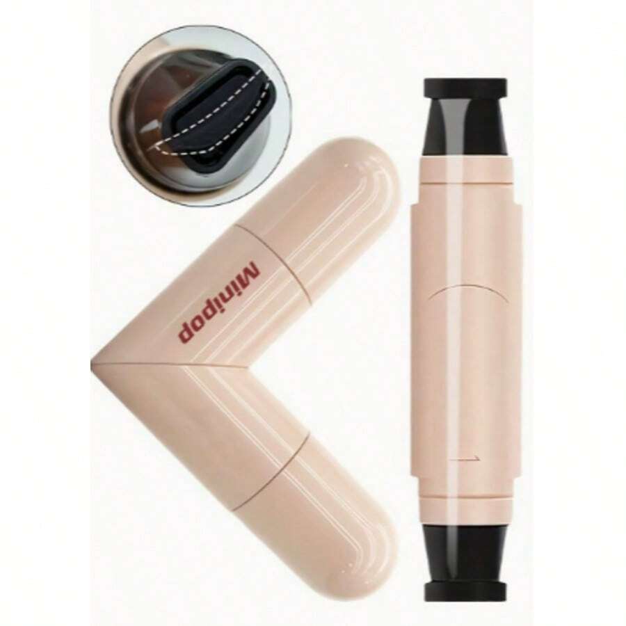 All-In-One Eyeliner Stamp, Long-Lasting, Waterproof, Sweat-Proof And Smudge-Proof, Quick-Drying And High-Pigment Dual-Ended Eyeliner Pen. With Rotatable And Portable Stamp Design, It Creates Precise Eye Lines Effortlessly. Perfect For Daily Commutes - A - View 1