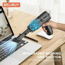 belibuy Portable Vacuum Cleaner - Black - View 3