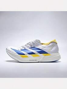 Adidas Unisex ADIZERO ADIOS PRO 4 M Running Shoes Low-Top KI9388 - Blue and White - View 1