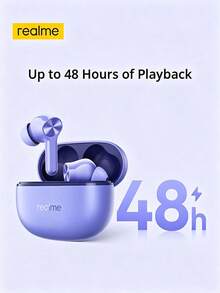 Realme Buds T200 Lite AI Deep Call Noise Cancellation TWS Earbuds, True Wireless Bluetooth 5.4, 48-Hour Battery Life - View 8