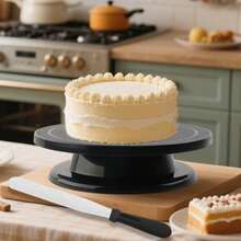 SikeSike 1 pezzo Ruota rotante da 11 pollici per intaglio, Tavolo rotante per torte, Tavolo rotante per pittura, Tavolo rotante leggero per verniciatura a spruzzo, Perfetto per ruotare gli oggetti durante la pittura, Opere d'arte creative, Decorazione di torte, Composizione floreale, Modellismo e altri progetti fai-da-te, Disponibile in più colori - Multicolore - Visualizzare 5