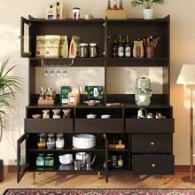 Multi-Purpose,Storage,Cabinet(145 - Black - View 1