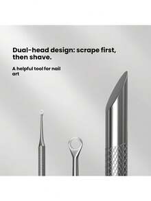 Multifunktionellt nagelverktygsset | Professionell trimning av död hud + nagelfil -- tar bort död hud och nagelband, lämplig för hand-/fotvård, salong och hemmabruk, reseessentiell, perfekt present till helger - Flerfärgad - Visa 8