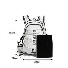 1PC Breathable Lightweight Hiking Backpack With Straps, Multifunctional Outdoor Sports Backpack For Trail Running And Trekking - Multicolor - View 4