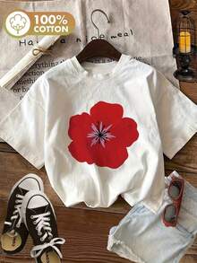 Women T-Shirts - 白色 - 查看 1