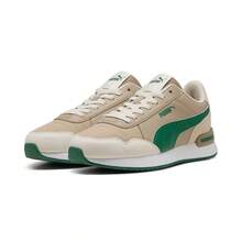 Puma Spring/Autumn Unisex Sports Shoes, Classic Fitness Training Workout Casual Sneakers 39840506 - Light Brown - Dark Green - Almond Color - View 2