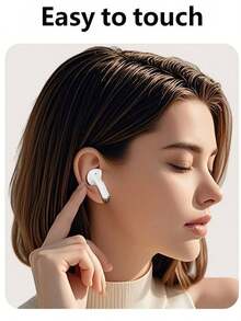 ASUS R07 Wireless Bluetooth Earbuds With Excellent Sound Quality, Long Battery Life, Call Noise Cancellation, Semi-In-Ear Design, Suitable For Gaming, Music, Sports, Original Adol Wireless Earbuds - View 5
