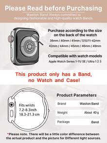 Huastonband Bohemian Style Young Fashion Women's Compatible Watch Band 38mm 40mm 41mm 42mm 44mm 45mm 49mm Fashion Classic Luxury Dopamine Colorful Women's Jewelry Bracelet Square Elastic Adjustable Red Bracelet, Compatible With Apple Watch Ultra SE/S11/S10/S9/S8/S7/S6/S5 Series Smart Watch Accessories Wristband Men's, Summer Women's Accessories Beach Outdoor Party Dance Gift For Friends Party Vacation - Red - View 11