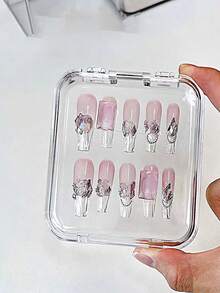 Vowcarol 3/5/7層透明壓克力塗料收納架 透明梯形展示架 適用於手工藝品與美術用品收納 口紅 香水 化妝品 展示架 美甲收納盒 多功能 - 彩色 - 查看 2