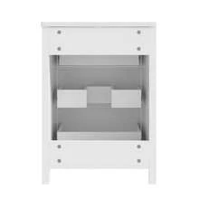 61 X 47 X 83 Cm, Freestanding Washbasin, Fully Lacquered, Three Drawers, Silent Sliding Rails, One-Piece Ceramic Basin, White. - White - View 9
