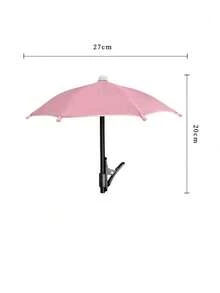 Mini Outdoor Phone Sunshade Umbrella With Universal Clip, Anti-Glare Sunshade Cover, UV Protection, Essential For Outdoor Activities, Suitable For All Smartphones, Protects Phone From Rain And Sunlight, Travel Essential, Outdoor Sports, Learning, Beach Travel, Holiday Essential - Multicolor - View 16