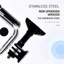 Insta360 X5 保护壳，45米防水，钢化玻璃和不锈钢材质，运动相机配件 - 查看 8