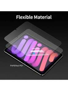 Yezodawee 3pcs Paper-Feel Screen Protector Film Compatible With IPad Mini 7/4/5/6, 10/11, Pro 11/13, 2024 New Model, Drawing Paper-Feel Film, Anti-Glare, Suitable As Birthday Gift For Family And Friends, Screen Protector Accessory, Waterproof, Shockproof, Anti-Scratch, Anti-Fingerprint, Full Coverage - 3PCS - View 6