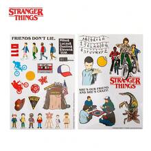 Netflix 1Set Stranger Things Officially Licensed Stickers Set Decals Scrapbook DIY Cute Stickers For Laptop Water Bottle Luggage Christmas Birthday Gift For Fans Friends Family - Multicolor - View 15