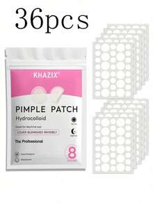 720pcs Invisible Acne Cover Patches - Comfortable, Breathable, Lightweight And Portable. Super Strong Adhesion Suitable For Covering And Care - Round - View 13