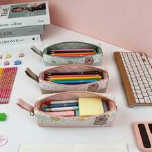Capybara Pencil Case, Kawaii Stationery, Large Capacity Pencil Bag, Back-To-School Supplies, Beautiful Pencil Bag, Cartoon Pencil Case, Portable Stationery Bag,Back To School Season - Multiple Styles 1 - View 5