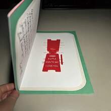 1/3/5pcs 3D Printed Mini "I Love You" Sign Valentine's Day Gift Desktop Decor - Multicolor - View 7