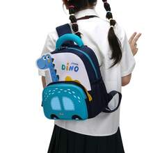 Tas Ransel Kelinci Dinosaurus Lucu untuk Anak-anak, Tas Sekolah TK, Tas Ransel Kartun Ringan untuk Anak Perempuan dan Laki-laki, Tas Ransel Prasekolah untuk Penggunaan Sehari-hari - A - View 6