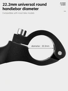WEST BIKING Bicycle Cycling Bar Ends Ergonomic Design Wrist Protection And Pressure Relief Road Bike Handlebars Silicone Cushioning And Shock Absorption Non Slip And Stable Freely Adjustable Angle Fits 22.2mm Handlebars MTB Bar Ends - Hot Pink - View 7