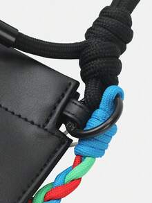 Adidas Unisex FTBL Phone Bag Outdoor Waist Bag KT8278 - Black - View 4