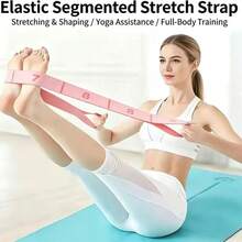 8-Grid Professional Yoga Stretching Strap, Create Comfortable Yoga Experience, Suitable For Beginners - A - View 5