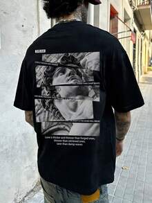 Men T-Shirts - Black - View 6