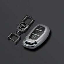 3-Button TPU Car Key Cover Compatible With Hyundai Solaris Verna Elantra Santa Fe I10 I20 I30 I35 I40 IX35 IX45 Creta Tucson Accent - A - View 7