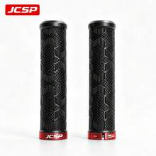 JCSP مقابض دراجة هوائية مانعة للانزلاق، مادة مطاطية فاخرة، نمط نسيج ثلاثي الأبعاد، قبضة مريحة، مانعة للانزلاق وامتصاص الصدمات، مناسبة للدراجة الجبلية/الدراجة القابلة للطي/الدراجة ذات التروس الثابتة والسكوتر، مقابض دراجة هوائية - متعدد الألوان - مشاهدة 14