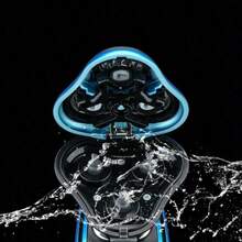 7-In-1 Men's Electric Shaver - Rotary Shaving, Beard Trimming, Cordless Rechargeable Hair Clippers, And Nose Hair Trimmer; Supports Wet & Dry Use - A Comprehensive Personal Care Kit For Men And Women - Blue - View 3