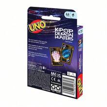 Mattel UNO K-Pop Monster Hunter 卡牌遊戲，適合 2-10 人玩家，兒童與成人遊戲之夜，附特殊規則 - JRV01 - 查看 9