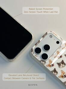GIIPPA 1 buah Casing Ponsel Foto Hewan Peliharaan Kustom, Cocok untuk 17/16/15/14/13/12/11 Pro Max, Hadiah Ulang Tahun, Hadiah Hari Ibu - MultiWarna - View 6