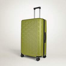 JLY 3-Piece Luggage Set Hard Shell Suitcases ABS+PC, Spinner Wheels, TSA Lock, Lightweight Travel Set - 酪梨綠 - 查看 4