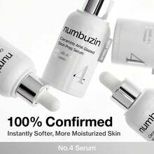 Numbuzin - No.4 Ceramide AHA Glazed Skin Prep Serum - Moisturizing Serum - Ceramide AHA - 查看 3