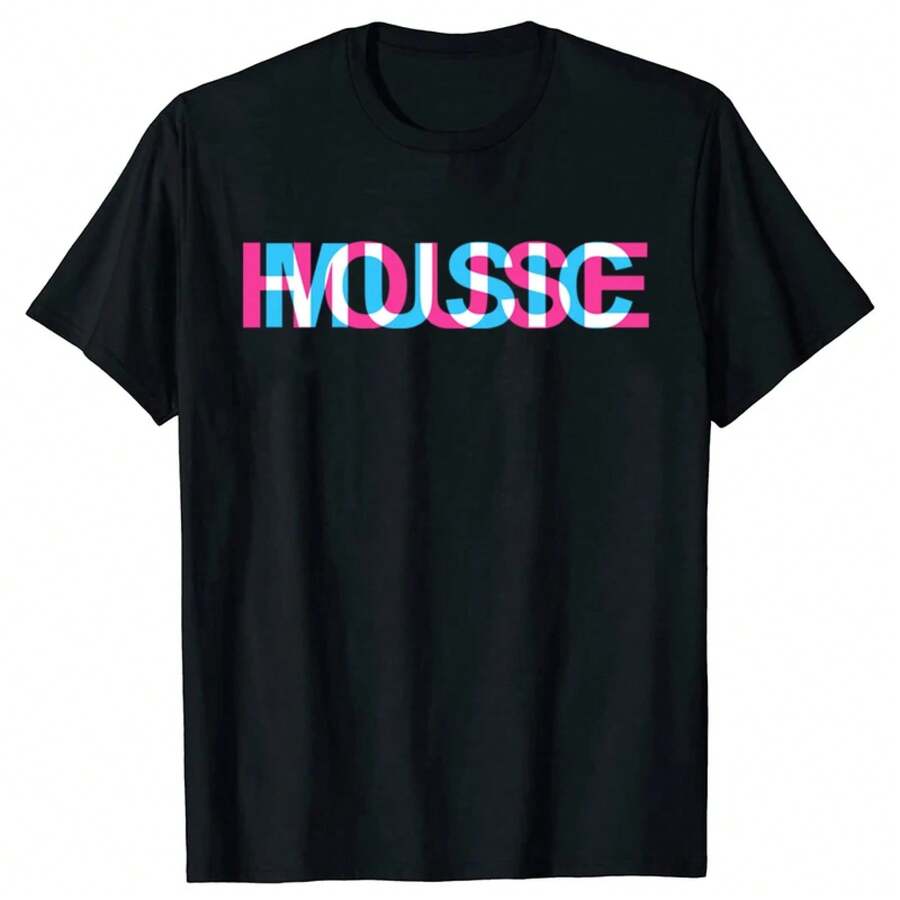 Chemise DJ House Music EDM Rave Graphique Coton Streetwear Manches Courtes DJ Musique Électronique Cadeau d'Anniversaire Chemise Homme - Couleur 1 - Voir 1