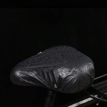 1pc Bicycle Seat Rain Cover, Thickened PVC Waterproof Material 360° Full Coverage Design, Anti-Slip Elastic Edge Waterproof Snowproof Sunproof Corrosion-Resistant, Mountain Bike / Shared Bike / Electric Bike Universal Outdoor Cycling Protection Accessory - Multicolor - View 3