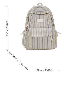 LECEY Mochila casual versátil de gran capacidad - Azul - Ver 8
